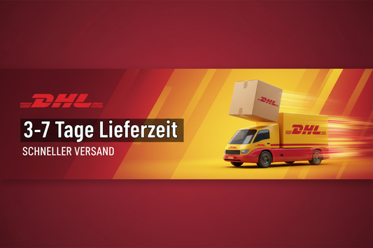 DHL-Lieferung 3-7 Tage Lieferzeit 